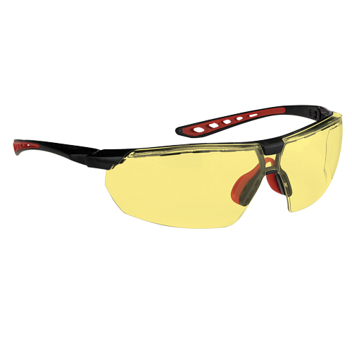 Dynamic Falcon Series Safety Glasses, Amber Lens, Anti-Fog, ANSI Z87+/Meets/Exceeds CSA Z94.3 Haskins Industrial Inc.