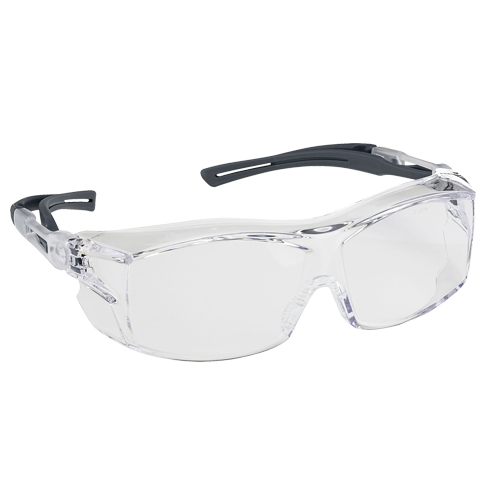 Lunettes de s&eacute;curit&eacute; s&eacute;rie Extra OTG Dynamic, Lentille Transparent, Antibu&eacute;e/Anti-&eacute;gratignures, ANSI Z87+/R&eacute;pond ou surpasse la norme CSA Z94.3 Haskins Industrial Inc.