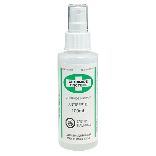 Traitement topique Cetrimide, Liquide, Antiseptique Haskins Industrial Inc.