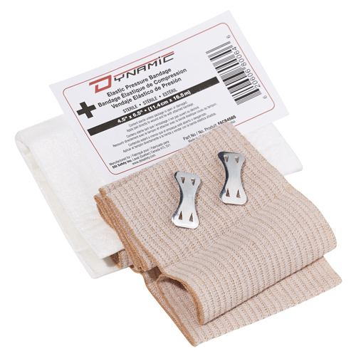 Dynamic Elasticized Compress Bandage, 4-1/2" L x 6" W Haskins Industrial Inc.
