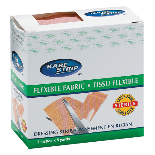 Pansement &eacute;lastique Dynamic, Rectangulaire/carr&eacute;e, 180", &eacute;toffe/Tissu, Non st&eacute;rile Haskins Industrial Inc.