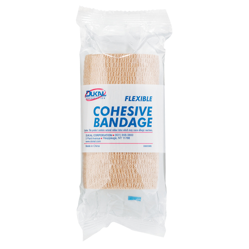 Dukal Bandage, Cut to Size L x 4" W, Class 1, Self-Adherent Haskins Industrial Inc.