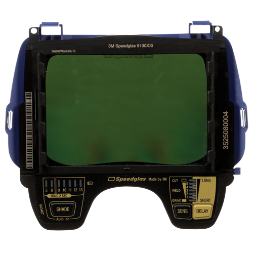 Speedglas Auto Darkening Filter 9100XXi, 4-1/5" W x 2-4/5" H Viewing Area, For Use With 9100 series welding helmets Haskins Industrial Inc.