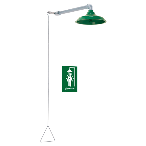 ADA Drench Shower, Wall-Mount Haskins Industrial Inc.