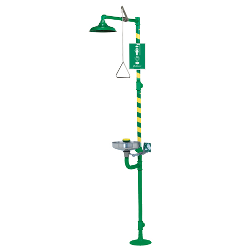 Douche et douche oculaire/faciale Haskins Industrial Inc.
