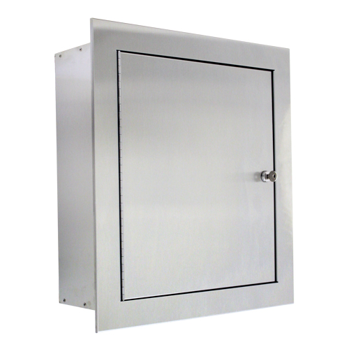 Recessed Stainless Steel Valve Cabinet Haskins Industrial Inc.