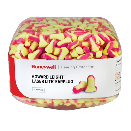 Bouchons d'oreilles jetables Laser Lite de Howard Leight, Vrac - Contenant Haskins Industrial Inc.