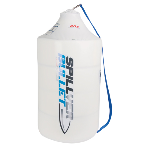 Barrage Spillver Bullet, Huile seulement, 100' lo x 5" la, Absorption 28 gal. Haskins Industrial Inc.