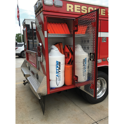 Barrage Spillver Bullet, Huile seulement, 100' lo x 5" la, Absorption 28 gal. Haskins Industrial Inc.