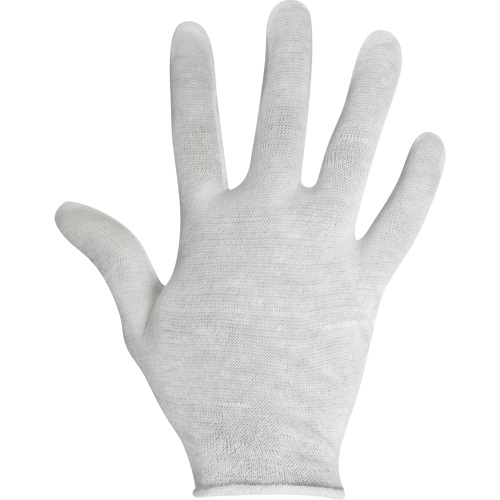 Gants d'inspection, Coton, Poignet Non ourl&eacute;, Dames Haskins Industrial Inc.