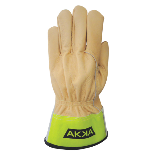 Gants pour monteur de ligne, Petit, Paume en Cuir fleur de vache Haskins Industrial Inc.