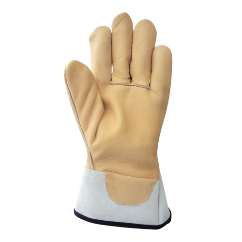 Gants pour monteur de ligne, Petit, Paume en Cuir fleur de vache Haskins Industrial Inc.