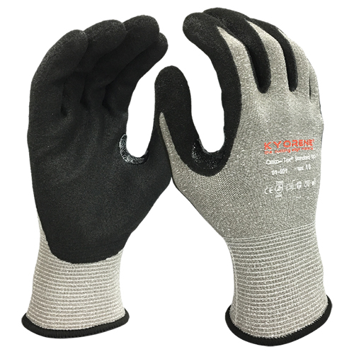 Gants r&eacute;sistants aux coupures, Taille Grand/9, Calibre 13, Rev&ecirc;tement Mousse de nitrile, Enveloppe en Kyorene, ANSI/ISEA 105 niveau 3/EN 388 niveau C Haskins Industrial Inc.