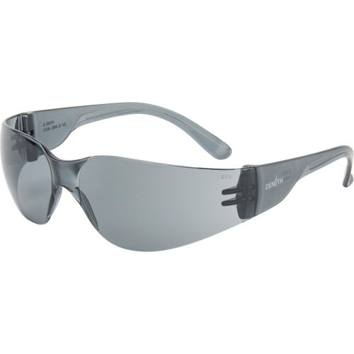 Z600 Series Safety Glasses, Grey/Smoke Lens, Anti-Scratch, ANSI Z87+/Meets/Exceeds CSA Z94.3 Haskins Industrial Inc.