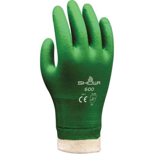Gants enduits Atlas 600, Taille Petit/7, 9" lo, PVC, Doublure en Coton, 53-mil Haskins Industrial Inc.