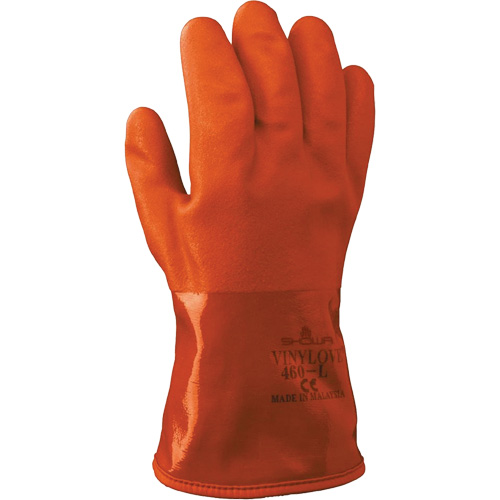 Gants &agrave; double enduit Atlas 460, Taille Moyen/8, 12" lo, PVC, Doublure en Acrylique/Coton, 130-mil Haskins Industrial Inc.