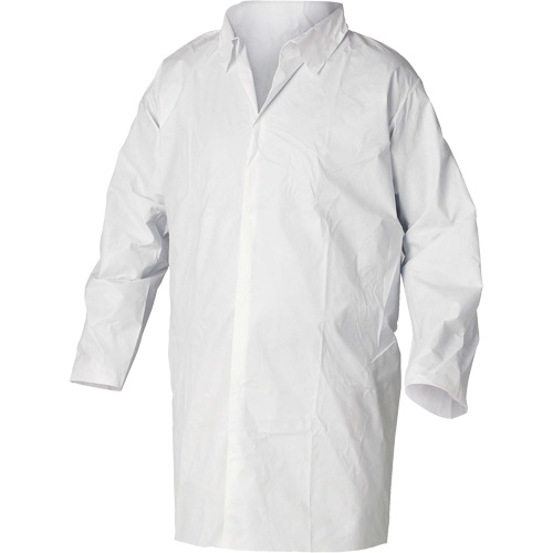 Blouse de laboratoire KleenGuard A20, SMS, Blanc, Moyen Haskins Industrial Inc.