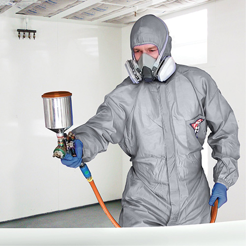 Combinaison de protection ProPlus Gard, Nylon, T-Grand, Gris Haskins Industrial Inc.