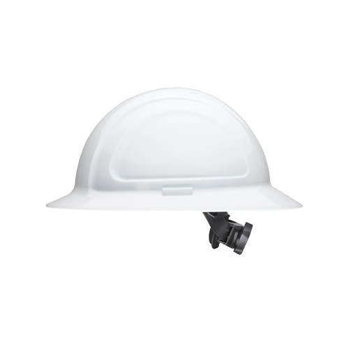 Casque de s&eacute;curit&eacute; &agrave; bordure compl&egrave;te North Zone, R&eacute;pond aux normes CSA type 1, Suspension Rochet, Non ventil&eacute; Haskins Industrial Inc.