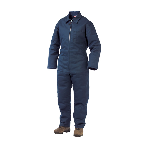 Combinaison en serge doubl&eacute;e, Hommes, Bleu marine, Taille Grand Haskins Industrial Inc.