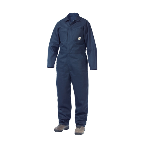 Combinaison non doubl&eacute;es, Hommes, Bleu marine, Taille Grand (grande taille) Haskins Industrial Inc.