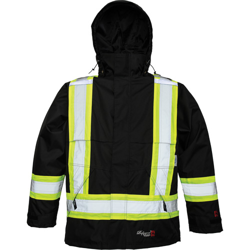 Journeyman Jacket, Polyester/Polyurethane, Black, Small Haskins Industrial Inc.