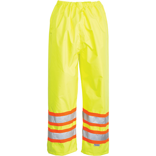 Pantalons avec taille &eacute;lastique Open Road, Polyester, Petit, Jaune lime haute visibilit&eacute; Haskins Industrial Inc.