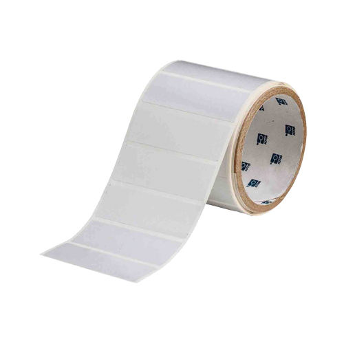 &eacute;tiquettes imprimables ToughBond &agrave; transfert thermique, Polyester, 3" lo x 1" h, Blanc Haskins Industrial Inc.