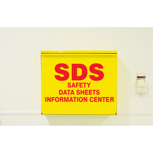 Safety Data Sheet Storage Cabinet, English, Binders Included Haskins Industrial Inc.