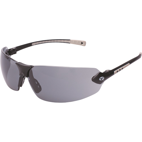 Lunettes de s&eacute;curit&eacute; Veratti 429, Lentille Grise/fum&eacute;e, Antibu&eacute;e, ANSI Z87+/R&eacute;pond ou surpasse la norme CSA Z94.3 Haskins Industrial Inc.