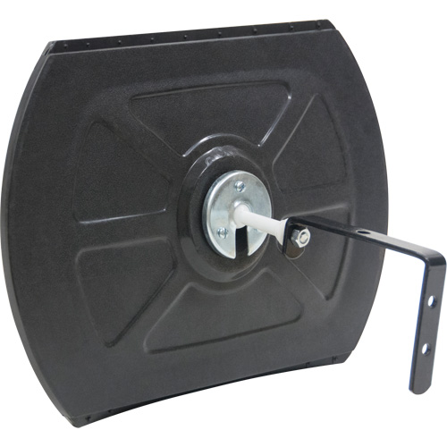 Roundtangular Convex Mirror with Bracket, 12" H x 18" W, Indoor/Outdoor Haskins Industrial Inc.