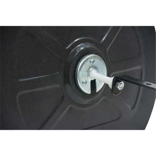 Roundtangular Convex Mirror with Bracket, 12" H x 18" W, Indoor/Outdoor Haskins Industrial Inc.