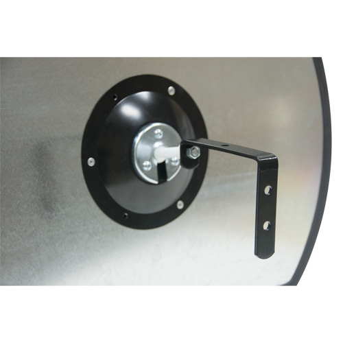 Roundtangular Convex Mirror with Bracket, 24" H x 36" W, Indoor/Outdoor Haskins Industrial Inc.