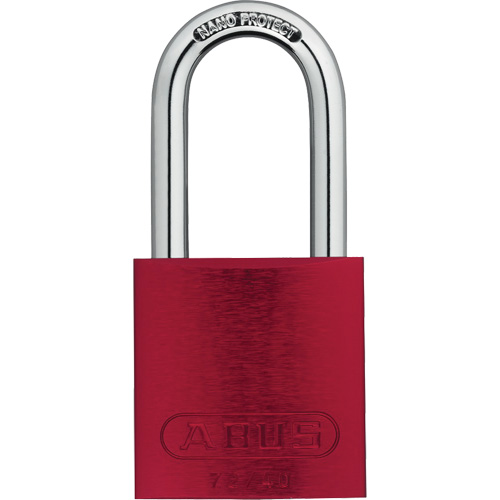 Padlock, Keyed Different, Aluminum, 1-1/2" Width Haskins Industrial Inc.