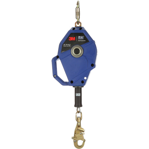 Smart Lock Self-Retracting Lifeline, 20', Galvanized Steel, Swivel Haskins Industrial Inc.