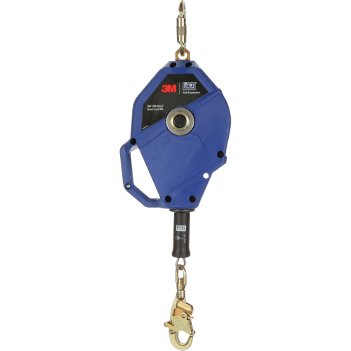 Smart Lock Self-Retracting Lifeline, 50', Galvanized Steel, Swivel Haskins Industrial Inc.
