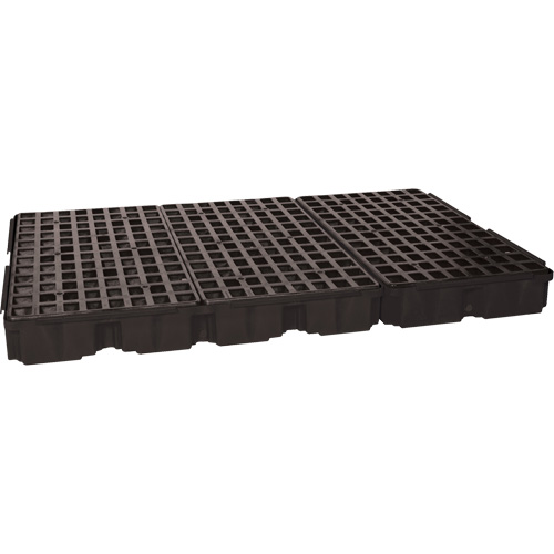 Plateforme de d&eacute;versement modulaire, Capacit&eacute; de d&eacute;versement 88 gal. US, 51,5'' x 78,25" x 6,5" Haskins Industrial Inc.