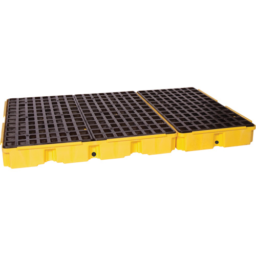 Modular Spill Platform, 88 US gal. Spill Capacity, 51.5" x 78.25" x 6.5" Haskins Industrial Inc.