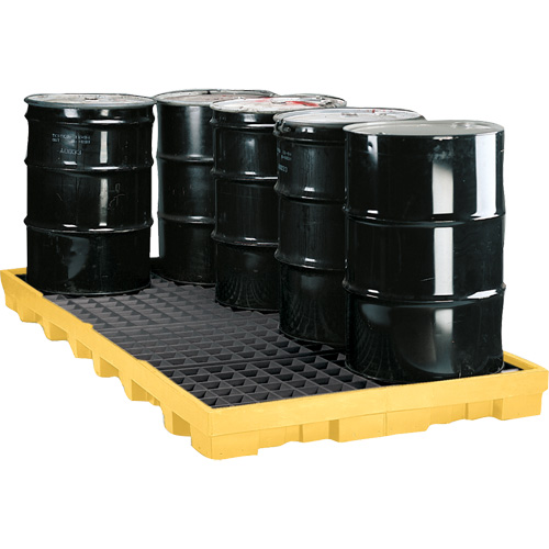 Plateforme de d&eacute;versement modulaire, Capacit&eacute; de d&eacute;versement 121 gal. US, 51,5'' x 103" x 6,5" Haskins Industrial Inc.