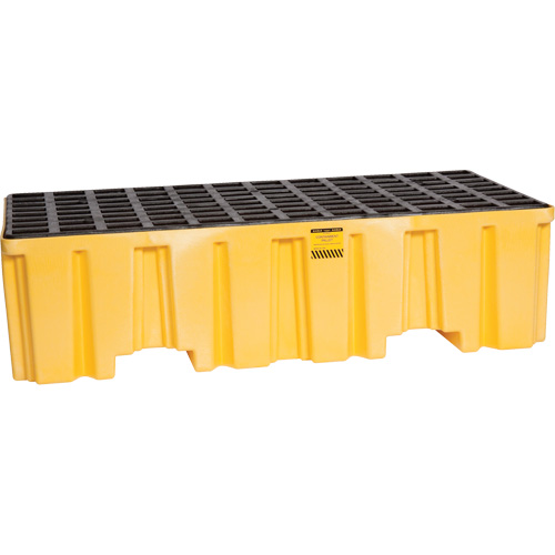 Spill Containment Pallet, 66 US gal. Spill Capacity, 26.25" x 51" x 13.75" Haskins Industrial Inc.