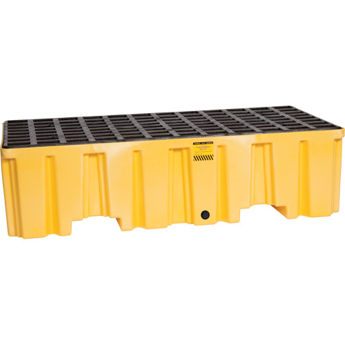 Spill Containment Pallet, 66 US gal. Spill Capacity, 26.25" x 51" x 13.75" Haskins Industrial Inc.