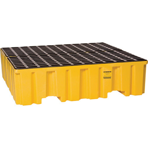 Spill Containment Pallet, 132 US gal. Spill Capacity, 51" x 52.5" x 13.75" Haskins Industrial Inc.