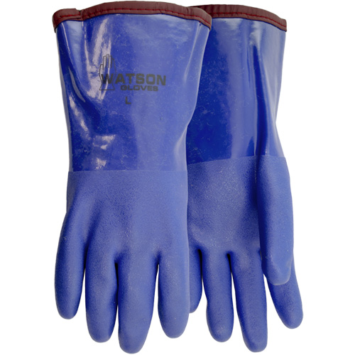 Gants r&eacute;sistant au givre, Taille T-Grand, 12" lo, PVC, Doublure en Molleton/Acrylique, Gant de calibre hiver Haskins Industrial Inc.