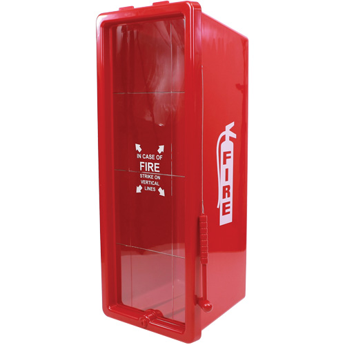 Fire Extinguisher Cabinet, 11" W x 28" H x 9" D Haskins Industrial Inc.
