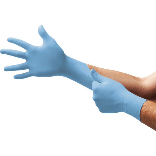 Xceed&reg; XC-310 Examination Gloves, X-Large, Nitrile, 4.3-mil, Powder-Free, Blue, Class 2 Haskins Industrial Inc.