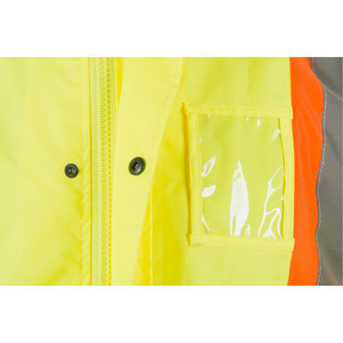 V&ecirc;tements imperm&eacute;ables RZ1000, Polyester, 2T-Grand, Jaune lime haute visibilit&eacute; Haskins Industrial Inc.