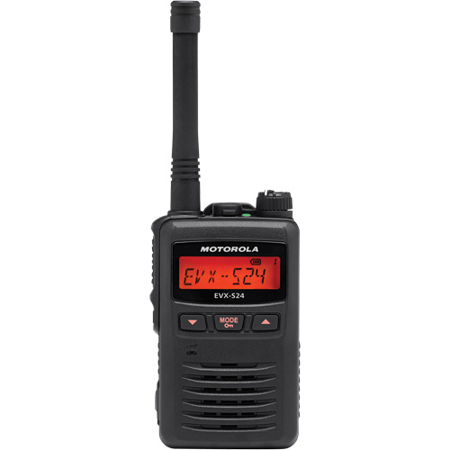 EVX-S24 Series Portable Radio, UHF Radio Band, 256 Channels, 200 000 sq. ft. Range Haskins Industrial Inc.
