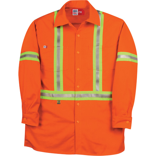 Chemise de travail industrielle Westex UltraSoft, Petit, Orange Haskins Industrial Inc.