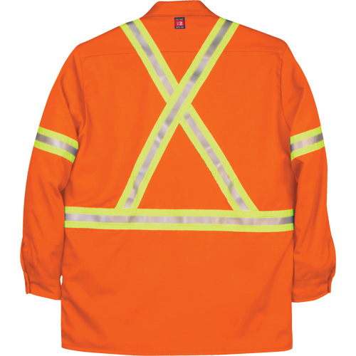 Chemise de travail industrielle Westex UltraSoft, Petit, Orange Haskins Industrial Inc.