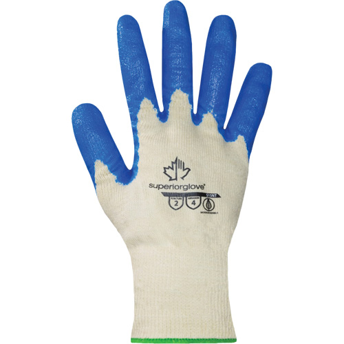Gants enduits Dexterity, 7, R&ecirc;vetement Nitrile, Calibre 15, Enveloppe en Coton Haskins Industrial Inc.